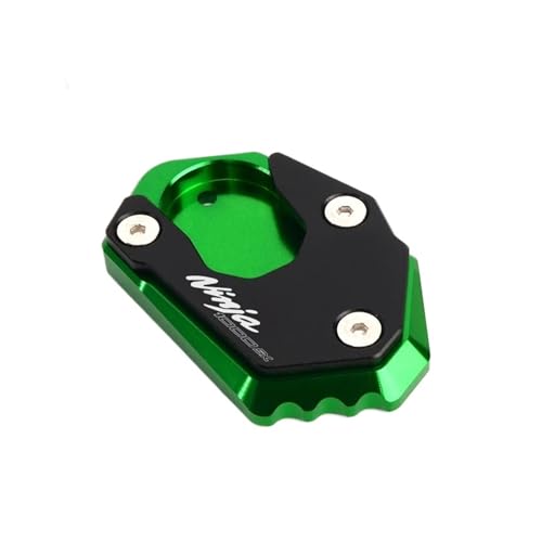 LTADX Kompatibel mit 1000 SX 1000SX1000sx 2020 2021 2022, Zubehör, Seitenständerverlängerung für Motorrad, Stützverstärker (Farbe: Armeegrün, Größe 5)