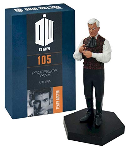 Official Licensed Merchandise Doctor Who Figur Collection Professor Yana handbemalt im Maßstab 1:21 Sammler Box Modellfigur #105