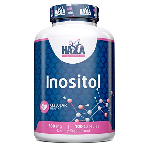 Haya Labs Inositol 500 mg 100 Kapseln