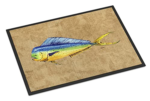 Caroline 's Treasures Dolphin Mahi Mahi Innen-Matte, Mehrfarbig, 24"x36"