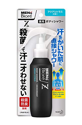 Men's Biore Z Medicinal Body Shower 100ml - Aqua Citrus Scent