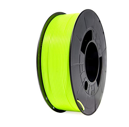 Winkle HD-Filament | Pla 1,75 mm | Filament Druck | 3D-Drucker | 3D-Filament | Fluoreszierend Gelb | Spule 1000 g