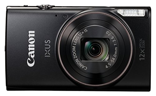 Canon IXUS 285 Compact Camera with 3-Inch LCD Screen - Black