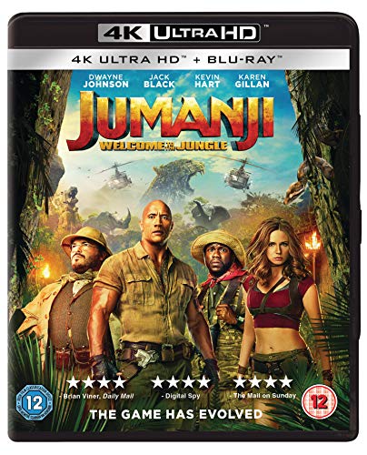 Jumanji: Welcome to the Jungle [4K Ultra-HD + Blu-Ray] [UK Import]