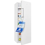 Bomann Kühlschrank ohne Gefrierfach 322L | 172cm Kühlschrank | mit Schnellkühlfunktion und MultiAirflow für gleichmäßige Kühlung | Getränkekühlschrank 5 Ablagen | Türanschlag wechselbar | VS 7345 ws