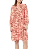 TOM TAILOR Damen 1035862 Kleid mit Muster & Knopfleiste, 31119 - Red Floral Design, 42
