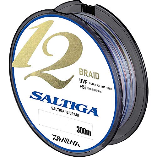 Daiwa Saltiga 12 Braid 0.16mm, 14,0kg/31lbs 300m multicolour