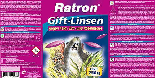 Ratron Giftlinsen (Nachfüllflasche Giftlinsen 750g)