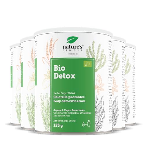 Nature's Finest Bio-Detox-Superfood-Mix 125 g | Voll natürliche Bio-Mischung zur Entgiftung des Körpers | Vegan und vegetarisch (5)