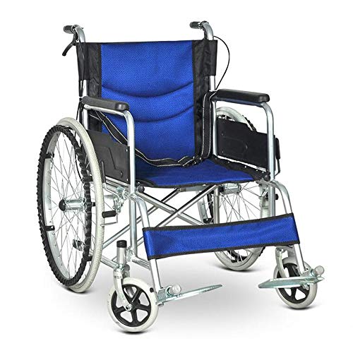 Rollstuhl-Klappleuchte, Trolley für Senioren/Behinderte, Roller, dickes Stahlrohr, atmungsaktives Kissen mit Bremse, rutschfeste Armlehne, tragbar