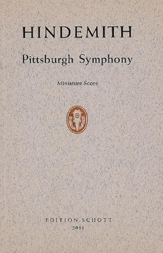 Pittsburgh Symphony: Orchester. Studienpartitur.