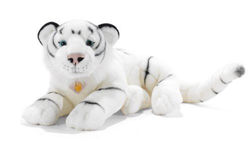 Plüsch & Company 05998 – Neve weiß Spieltier Tiger 50 cm