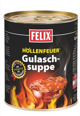 Felix Höllenfeuer 800g, Gulaschsuppe 6 x 800 g