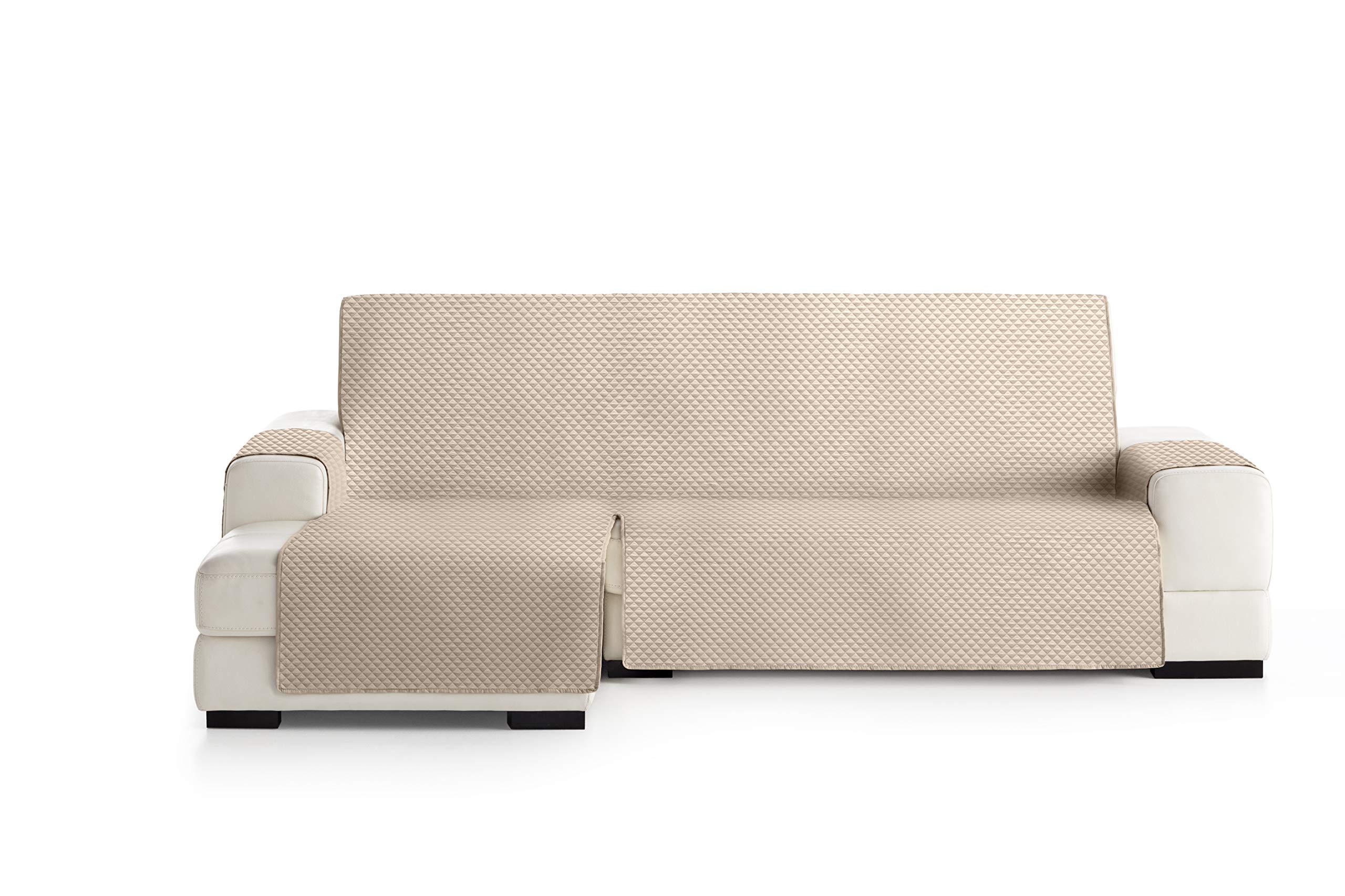 Eysa Oslo Protect wasserdichte und atmungsaktive Sofa überwurf, 100% Polyester, beige, 290 cm