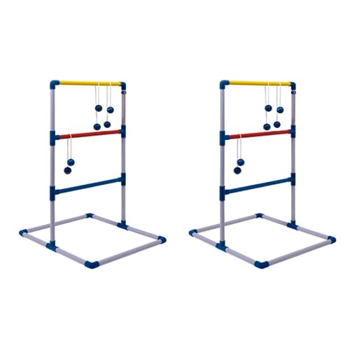 PHTOIT 2X Leiter Ball Spiel Set Golf Toss Spiel Backyard Toys Outdoor-Spiele für Erwachsene und Kinder