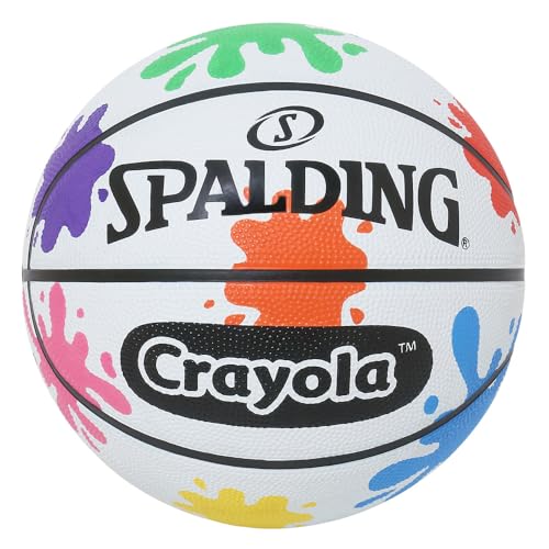 Spalding Crayola Paint Splatter Rubber No. 5 Ball 85-086Z Basketball
