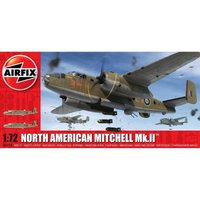 Airfix A06018 1/72 Modellbausatz North American Mitchell Mk.II, grau