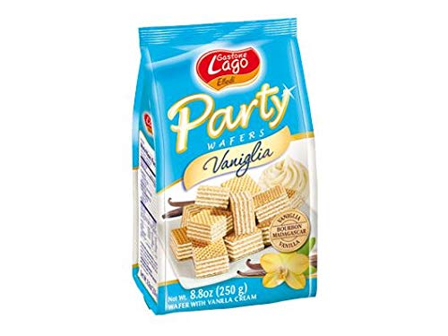 Lago Party Waffeln Vanille - 250g - 4er-Packung
