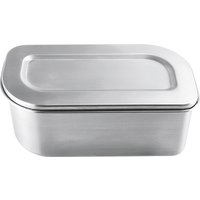 Lurch 240938 Lunchbox/Salatdose (20,5 x 10,5 x 8,8 cm) aus Edelstahl