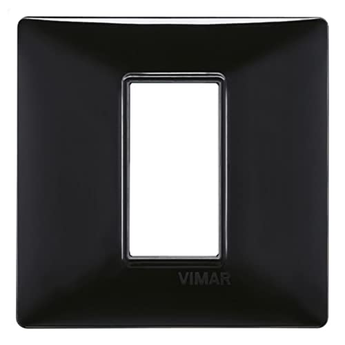 VIMAR SERIE Wandhalter – Platte 1 Modul Tecnopolimero schwarz
