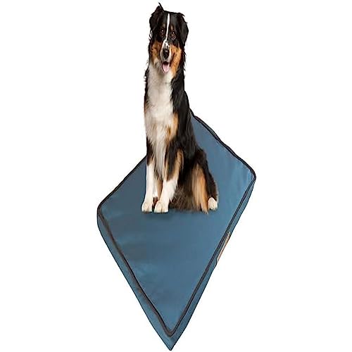 Ellie-Bo Wasserdicht Memory Foam Orthopädisches Hundebett für Hundekäfig/Box, 2 x große, 122 cm, grün