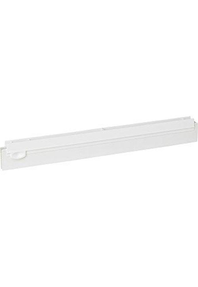 Vikan 77335 Rubber Double Hygienic Squeegee Blade, 20", White