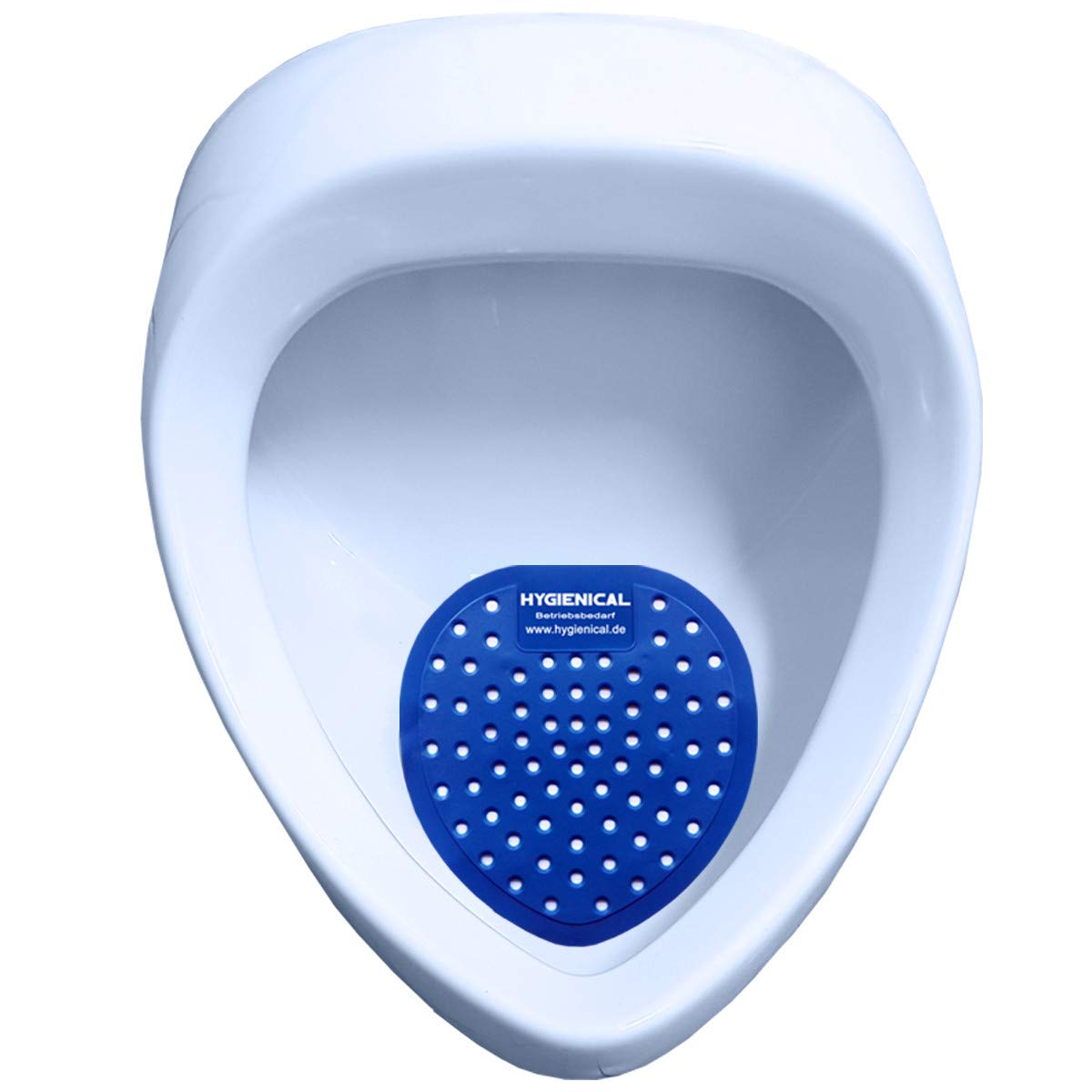 Urinalsieb, Pissoir-Einsatz, Urinaleinsatz parfümiert im SET, Urinaleinlage mit verschiedenen Düften, Farbe:blau, Größe:12 Stück