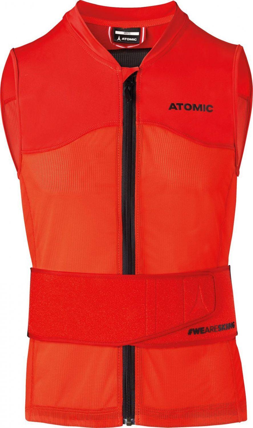 ATOMIC Herren Live Shield Vest M Ski-Protektor-Weste, red, L