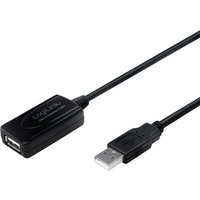 LogiLink USB 2.0 Aktives Verlängerungskabel, 15,0 m
