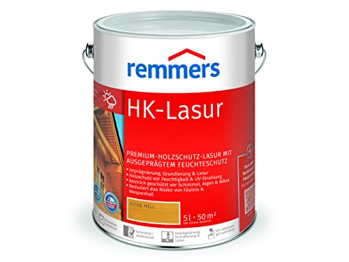Remmers HK-Lasur Holzschutzlasur 5L Eiche Hell