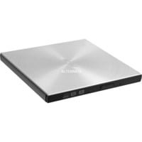Asus SDRW-08U5S-U Ultradrive externer Slim DVD Brenner (8x DVD±R, 6x DVD±R DL, 5x DVD-RAM, USB 2.0) (inkl. Brennsoftware) Silber