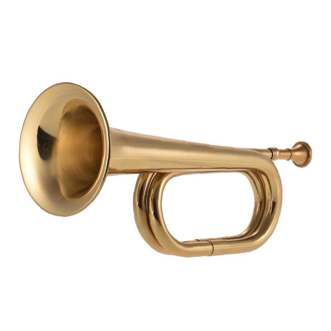 1pc B Flat Bugle Call Trompete Messing Kavallerie Horn Für School Band Kavallerie Orchestra