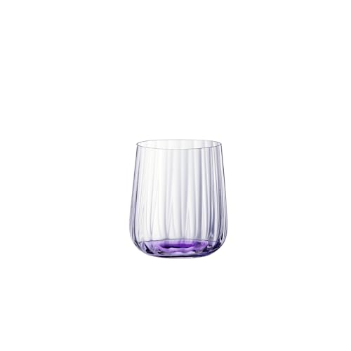 Spiegelau & Nachtmann, 2-teiliges Becher-Set, Lila Trinkgläser, Kristallglas, 340 ml, Lilac, Lifestyle, 4453665