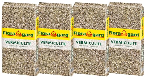 Floragard Vermiculite 4x5 Liter - All-in-One Substratverbesserung für Ihren Garten