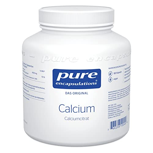 Calcium (Calciumcitrat) 180 Kapseln pure encapsulations