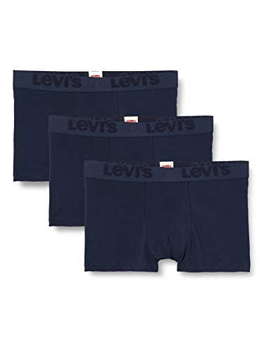 Levi's Mens Premium Men's (3 Pack) Trunks, Navy, L (3er Pack)