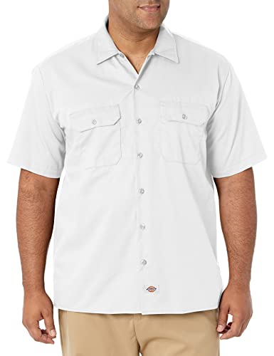 Dickies Button-Down Shirt Gr. 58, weiß
