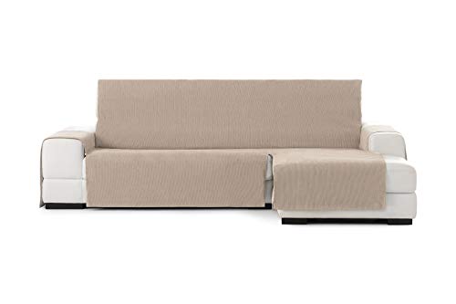 Eysa Loira Protect wasserdichte und atmungsaktive Sofa überwurf, 65% Polyester 35% Baumwolle, beige, 290 cm