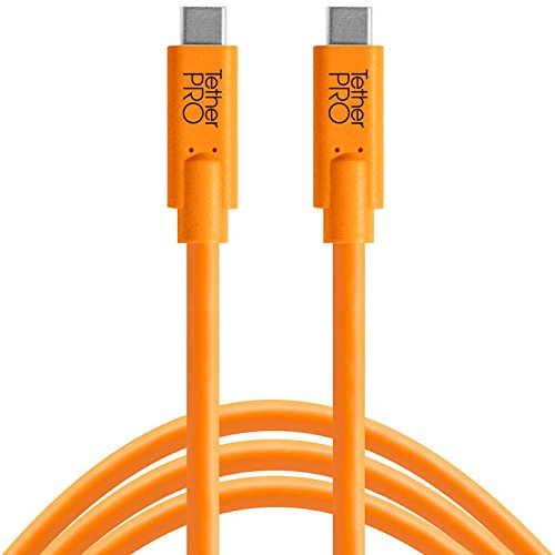 Tether Tools TetherPro Datenkabel für USB-C an USB-C - 4,6m/orange