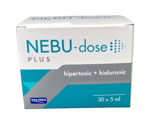 NEBU Dose PLUS, 30 x 5ml mit hipertonischer Kochsalzlösung 3% und Hyaluronsäure zum Inhalieren, schleimlösend