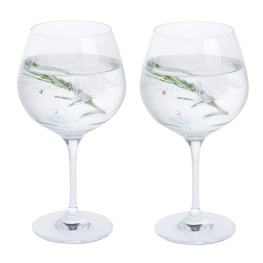 Dartington Crystal Gläser, für Gin und Tonic Copa, Kristallklar, 2 Stück