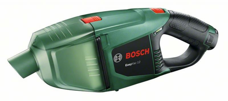 Bosch Akku-Handstaubsauger EasyVac 12, mit 1 x PBA 12V 2.5 Ah Akku, Ladegerät 06033D0001