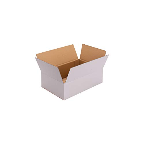 Faltkarton 300x200x100 mm 1.20b weiß Karton Schachtel Versandkarton Paketversand 250 Stück