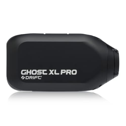 Drift Ghost XLPro Action-Kamera - 4K UHD 30FPS Video 4,5 Stunden Akku oder 1080P 120FPS für 7 Stunden, Bildstabilisierung, wasserdicht, drehbares Objektiv, Live-Streaming, Dashcam-Modus