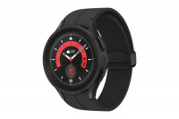 Samsung Galaxy Watch5 Pro - 45 mm - Black Titanium - intelligente Uhr mit Sportband - Anzeige 3.46 c