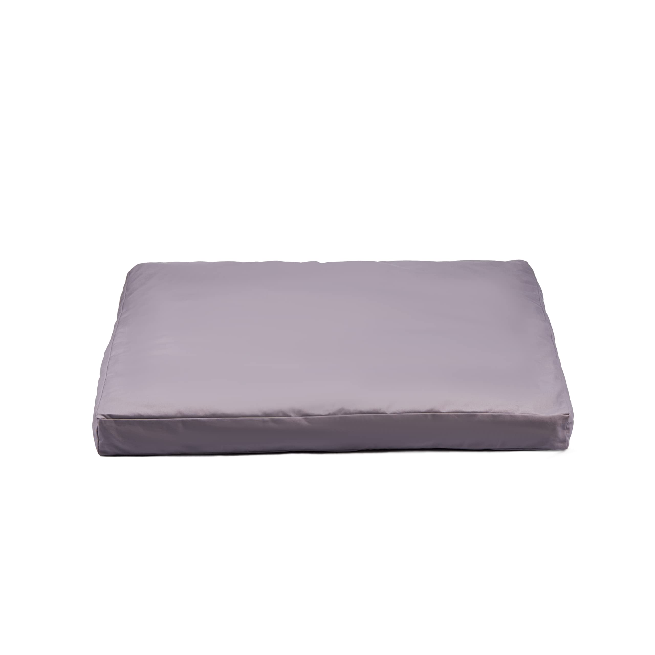 Ribelli Meditationsmatte aus 100 % Baumwolle, Meditationskissen in Grau, ca. 80 x 80 x 9 cm, 500659