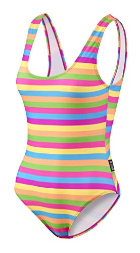 Beco Damen Pop Colour Beach Babe Suit Badeanzug, Mehrfarbig, 34