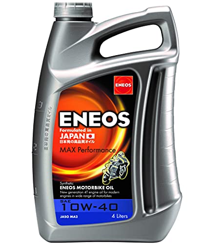 ENEOS Motor Öl Kunststoff 4T ENEOS Max Performance 10 W40 4 Liter (Motorenöl 4T)/Synthetic Motor Oil 4T ENEOS Max Performance 10 W40 4 Liter (Engine Oil 4T)