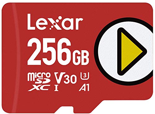Lexar Play 256GB microSDXC UHS-I Karte, Bis Zu 150MB/s Lesegeschwindigkeit (LMSPLAY256G-BNNAG)