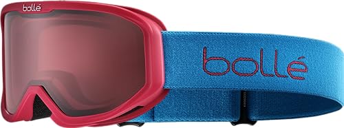 Bollé - INUK Skibrille Junior, Red und Blue Matte - Vermillion Cat 2